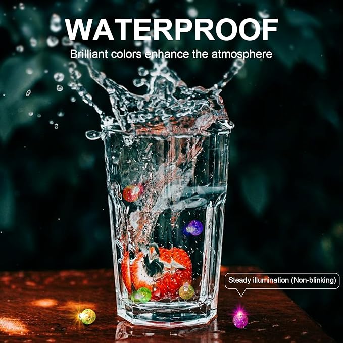 Aogist 100Pcs Pink Balloon Lights - Image 2