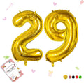 40 Inch Gold 29 Balloon Numbers, 29th Birthday Party Decorations | Large Self by Smlpuame
