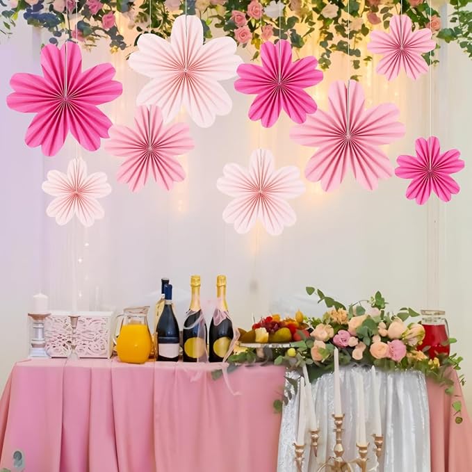Paper Fans Party Decorations Paper Flowers Decorations - Image 5