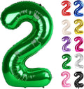 Green Number 2 Balloon 40 Inch by IWERP