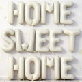 Beige HOME SWEET HOME Letter Balloon by Togvu