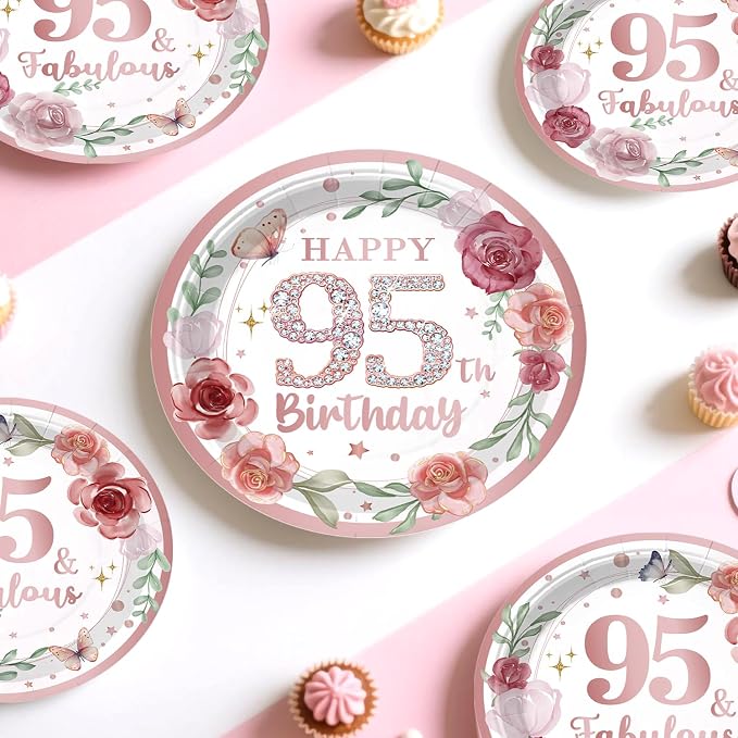 200pcs 95th Birthday Decorations - Image 6