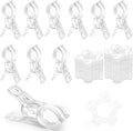 RELBRO Spring Clamps with Balloon Clips Set, 3.5 Inch, 50 Flower-shaped Balloon by RELBRO