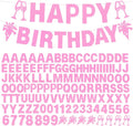 129Pcs DIY Custom Letter Banner Glitter Customizable Banner Kit 0-9 Numbers DIY by MFLUEEWR