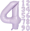 40 In Matte Purple Number Balloons Helium Foil Mylar Balloon Digital 4 | Perfect by Exquisitehighqualitypartydecorationstomeetyoureveryneed%EF%BC%81