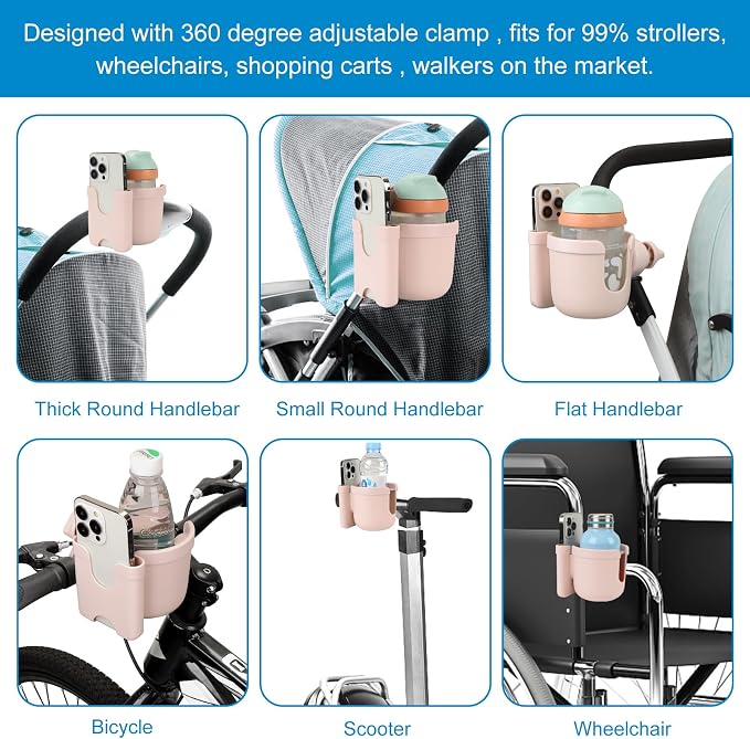 Accmor Stroller Cup Holder - Image 8
