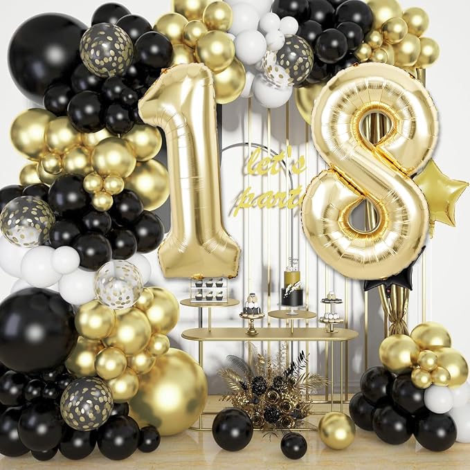 Champagne Gold Number 58 85 Balloon - Image 4