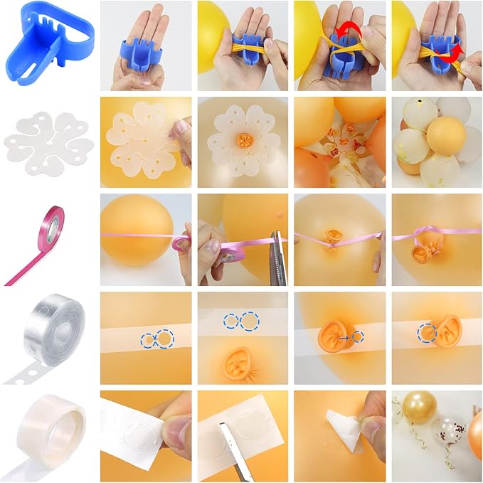 FLSEPAMB Electric Balloon Pump, Portable Dual Nozzle Balloon Inflator Pump - Image 7