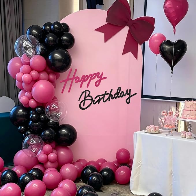 TONIFUL Happy Birthday Sign for Backdrop - Image 4