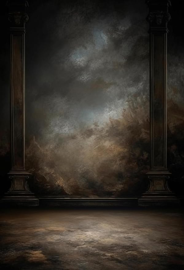 5x7ft Dark Vintage Photography Backdrops Portrait Photo Backdrop Wedding Bridal - Image 4