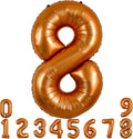 TONIFUL 40 Inch Orange Large Numbers Balloon 0-9 Birthday Party Decorations by TONIFUL