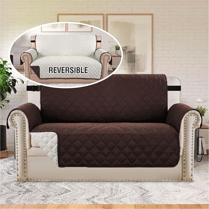 H.VERSAILTEX Reversible Loveseat Couch Cover - Image 3