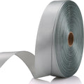 7/8 Inch 60 Yards Silver Satin Craft Ribbon-Single Face Polyester Ribbon by Unknown