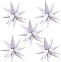 ZAKVOOR 60 Pcs Star Balloons 12 Spike Foil Party Decoration Balloons by ZAKVOOR