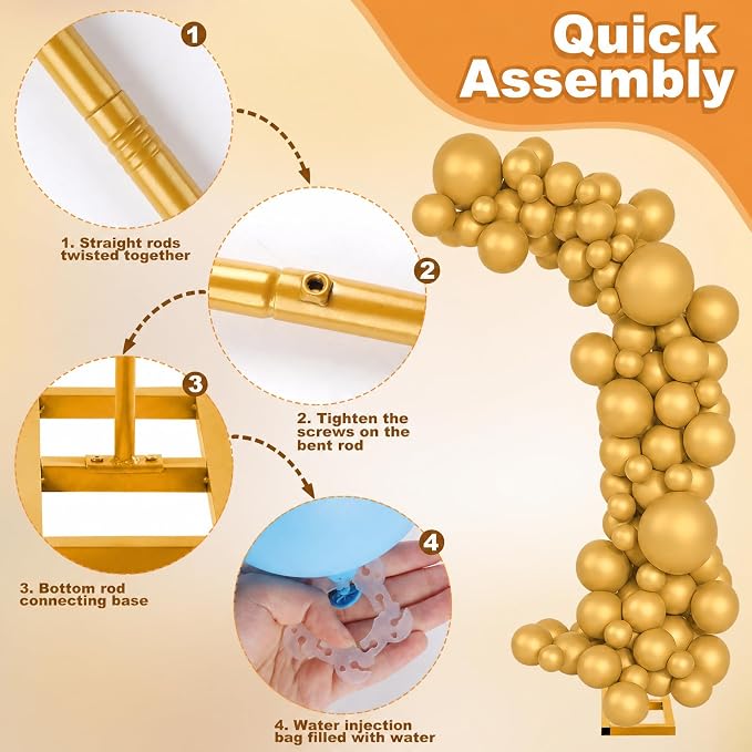 Balloon Arch Stand Kit Set - Image 3