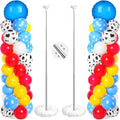 Hungdao 2 Sets Toys Inspired Balloon Column Stand Kit Cartoon Game Cow and by Hungdao