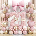 Light Pink 21 Number Balloon, 21st Birthday Decorations by Jobkoo