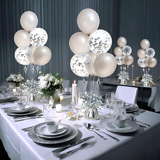 FUBININA 12 Pcs Balloon Weight Metallic Anchor - Image 8