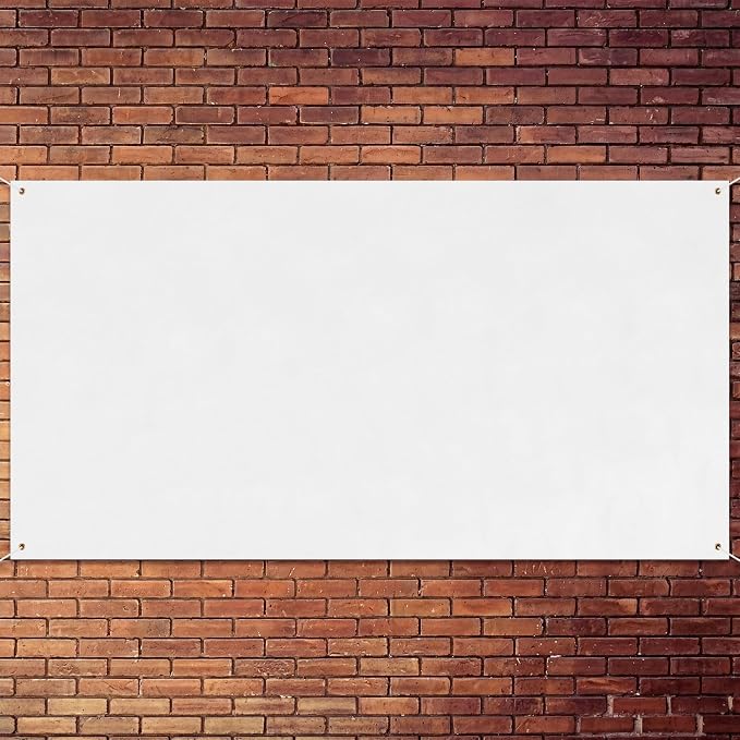 Zonon Large Blank Banners And Signs Polyester Oxford Cloth Sublimation Banner by Zonon