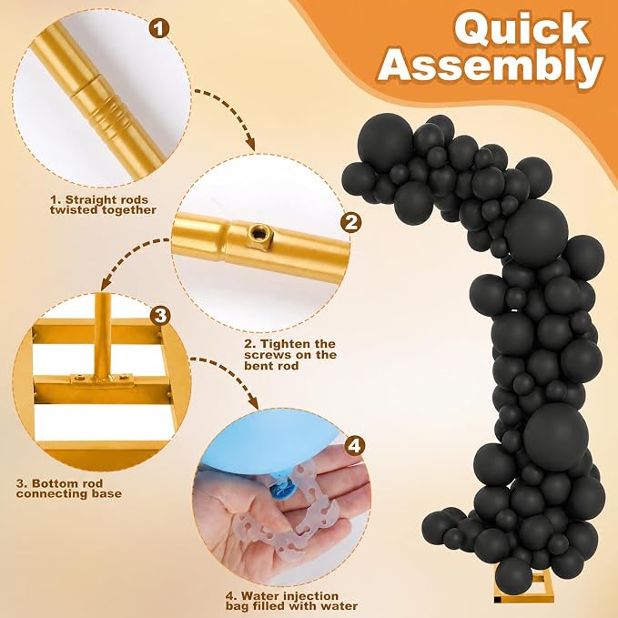 Balloon Arch Stand Kit Set - Image 3