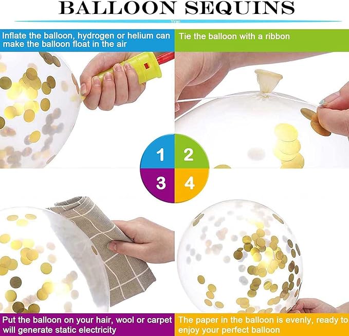 Black Gold 18th Birthday Balloons Pack of 15 Boys Girls Happy 18th Birthday - Image 4