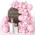 Pink Balloons 125 Pcs Different Sizes of 18 12 10 5 Inch Pastel Baby Soft Pink by Searchbyoccasioncolorsize