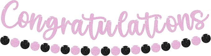 Pre-strung Congratulations Banner by EONNCNT