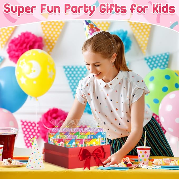 Party Favors for Kids: 48 Pack Rainbow Scratch Art Notebook Back to School Students Classroom Gifts Bulk for Girls Boys Goodie Bags Stuffers, Return Gifts for Birthday Party Favors Bulk