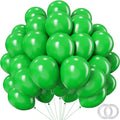 Green Balloons - 12 inch 100pcs Latex - Round Green Birthday Balloons by PatiCool