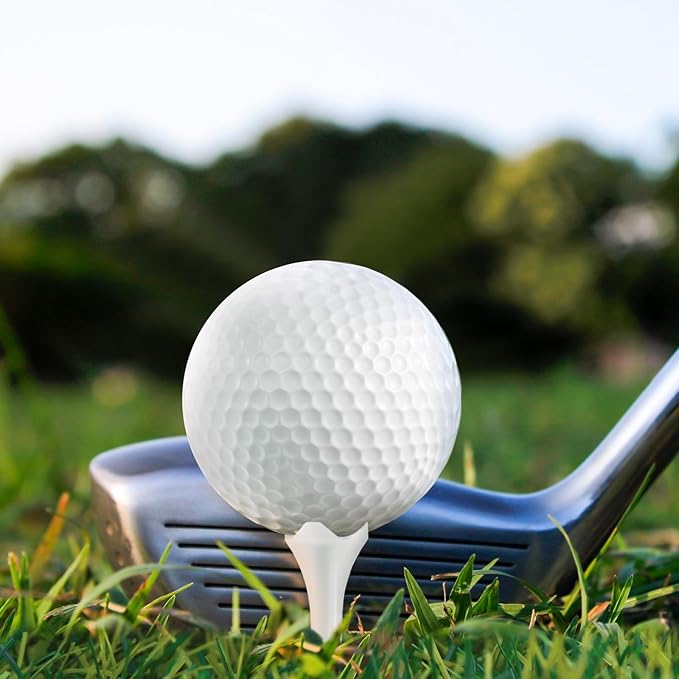 Weslymoo 1 1/2 Inch Plastic Golf Tees, Short Tees 120 Pack with Low-Friction Design for Iron、Par Threes、Hybrids and Driving Range, with High Stability and Low-Friction Performance Golf Tees Plastic