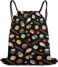 Travel Drawstring Backpack Theft Proof Cinch Sack Water Resistant Sackpack by Unknown