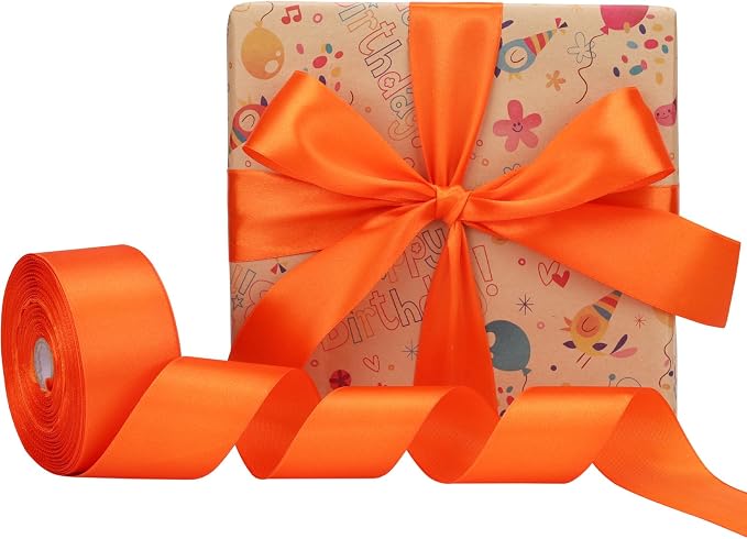 Nsilu Ribbon for Gift Wrapping 50 Yards Perfect Wedding Party Wreath Sewing DIY - Image 4