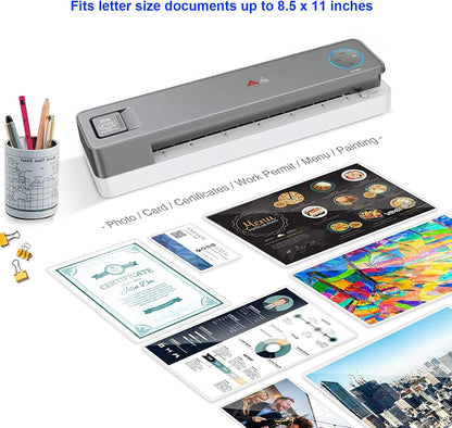 MPRT Laminating Sheets, 3 Mil Clear Thermal Laminating Pouches 8.9 x 11.4 Inches Laminate Sheet Paper for Laminator, 1000-Pack