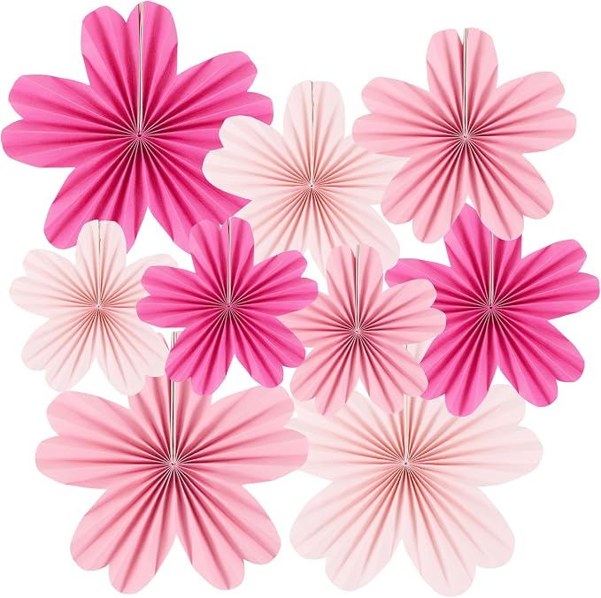 Paper Fans Party Decorations Paper Flowers Decorations by zilue