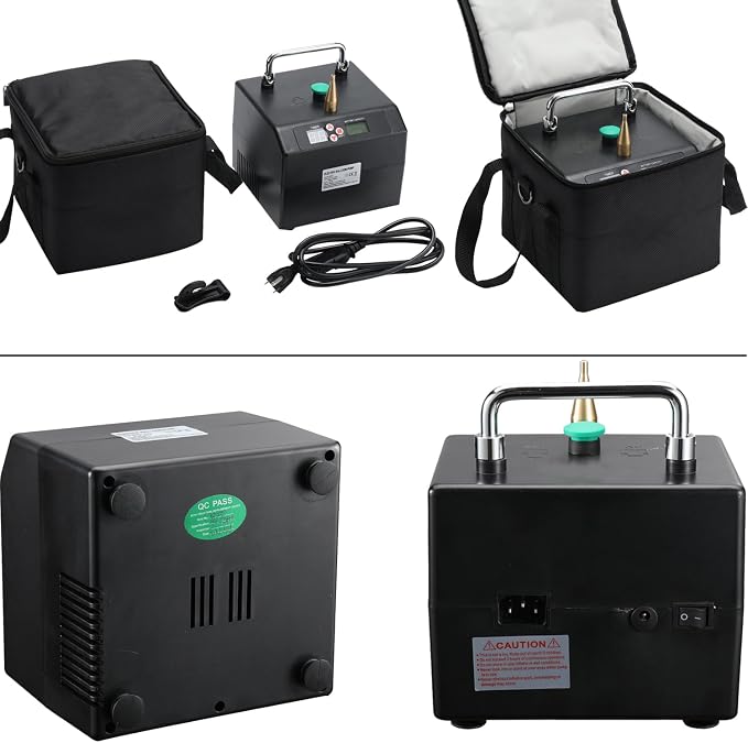Electric Air Inflator Digital Timer Electric Balloon Inflator Machine, Portable - Image 8