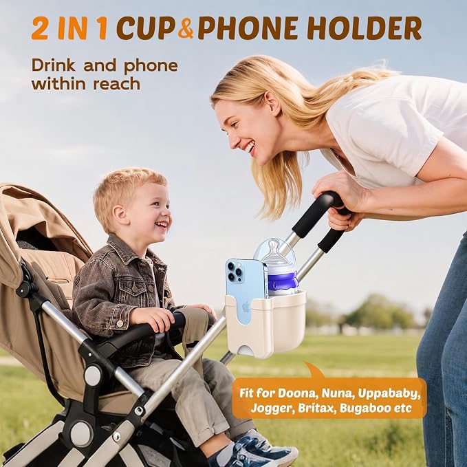 Cup Holder for Walker: Stroller Cup Holder Attachment - Image 6