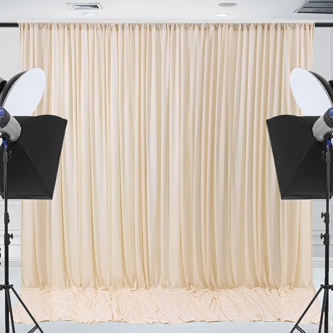 30x10ft Wrinkle Free Backdrop Curtain - Image 2