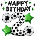 40 Inch Soccer Number 2 Balloon Set, Soccer Birthday Party Decorations | Sports by Unknown