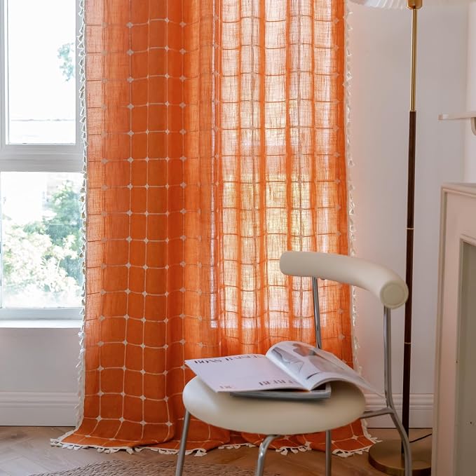 Sutuo Home Boho Curtains Plaids - Image 6
