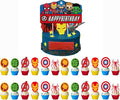 25PCS Cake Toppers Cupcake Toppers Cake Decorations Birthday Party Supplies by Unknown