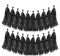 MECCANIXITY 20Pcs Shiny Tassel Garland Banner Tissue Paper by MECCANIXITY
