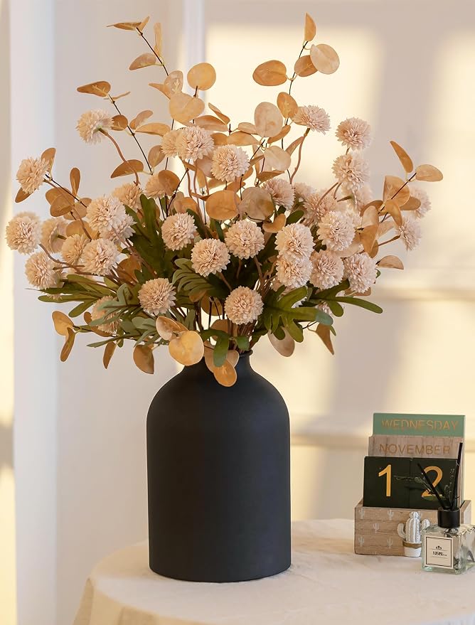 BLOSMON Fake Flowers Centerpieces - Image 5