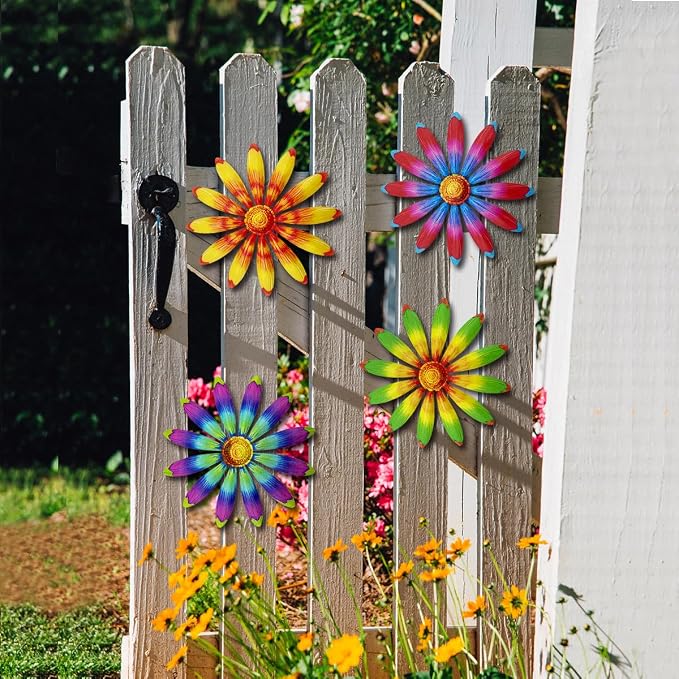 Giyyomtr Metal Flowers Wall Decor - Image 2