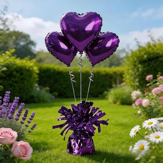 Balloon Weights, 12 Pieces, Weight 0.36Lb | Aluminum Foil, Suitable - Image 6