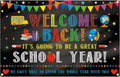 Colorful Welcome Back It’s Going to be a Great School Year Backdrop Banner | 71 by Unknown