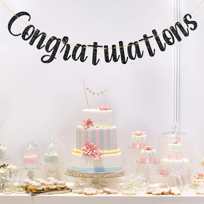 Congratulations Banner/Congrats Grad Party Decor/Graduation - Image 3