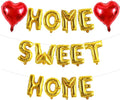 TONIFUL 16 Inch Fat Gold HOME SWEET HOME Letter Balloon by TONIFUL