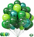 Lukiituke Green Balloons, Graduation, St. Patrick's Day, Jungle Forest by Lukiituke