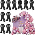 10 Pack Black Balloon Arch Clips, 3 1/2 x 1 x 1 4/5 Inch balloon arch clamps by KEXINGTUO