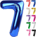 Blue Number 7 Balloon 40 Inch by IWERP